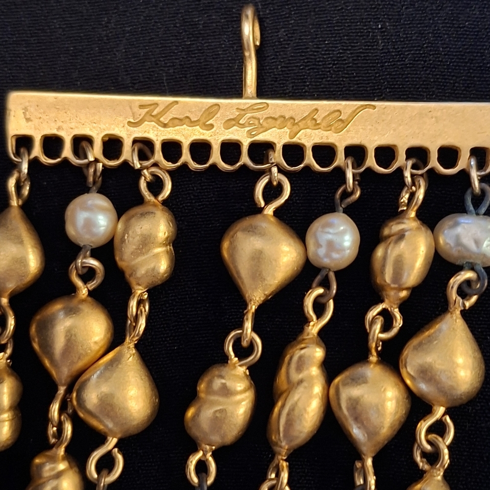 Vintage Karl Lagerfeld Bijoux Couture Bracelet - Picture 3 of 6